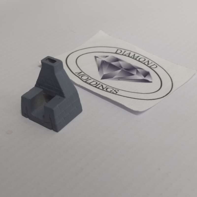 Model Trains HO - Fireplace Indoors - 19mm x 15mm x 23mm