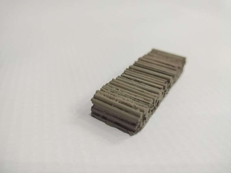 Model Trains N Scale - Wood Load 3 - 52mm x 18mm x 10mm