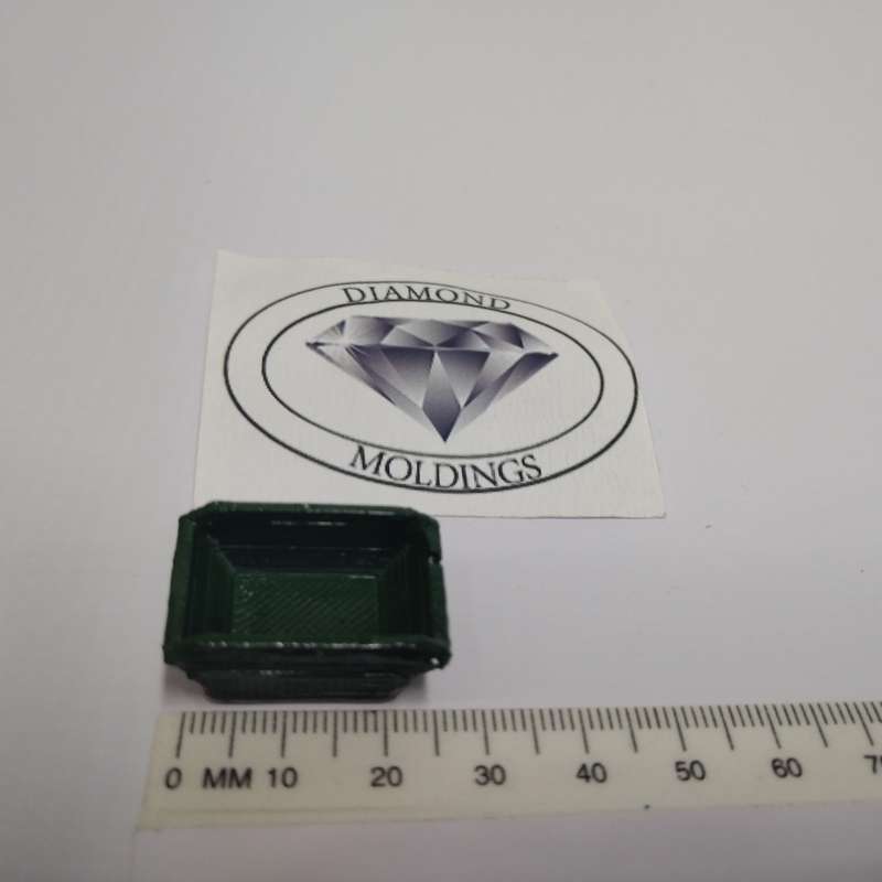 Model Trains N Scale - Scrap Bin/Skip Empty - 27mm x 17mm x 12mm