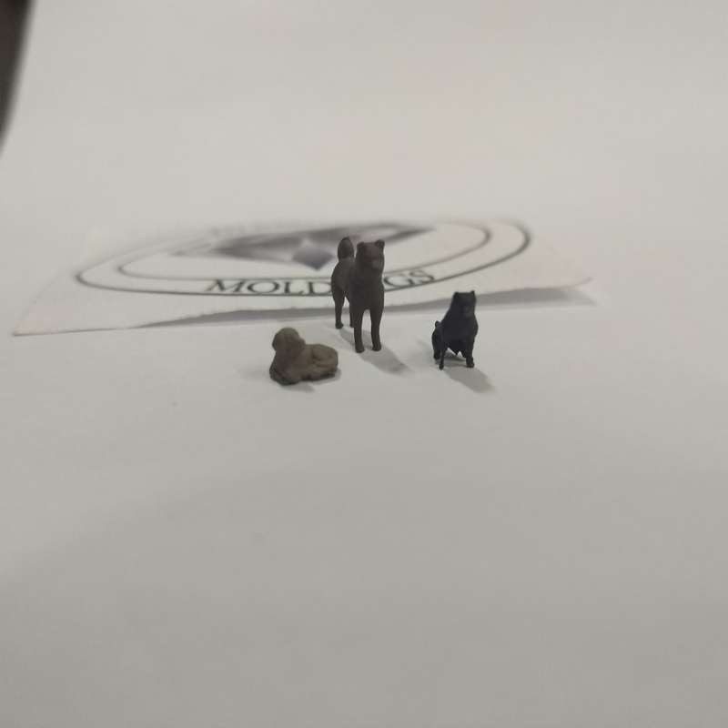 Model Trains 1:87 HO - Animals - Dogs (pack of 3)