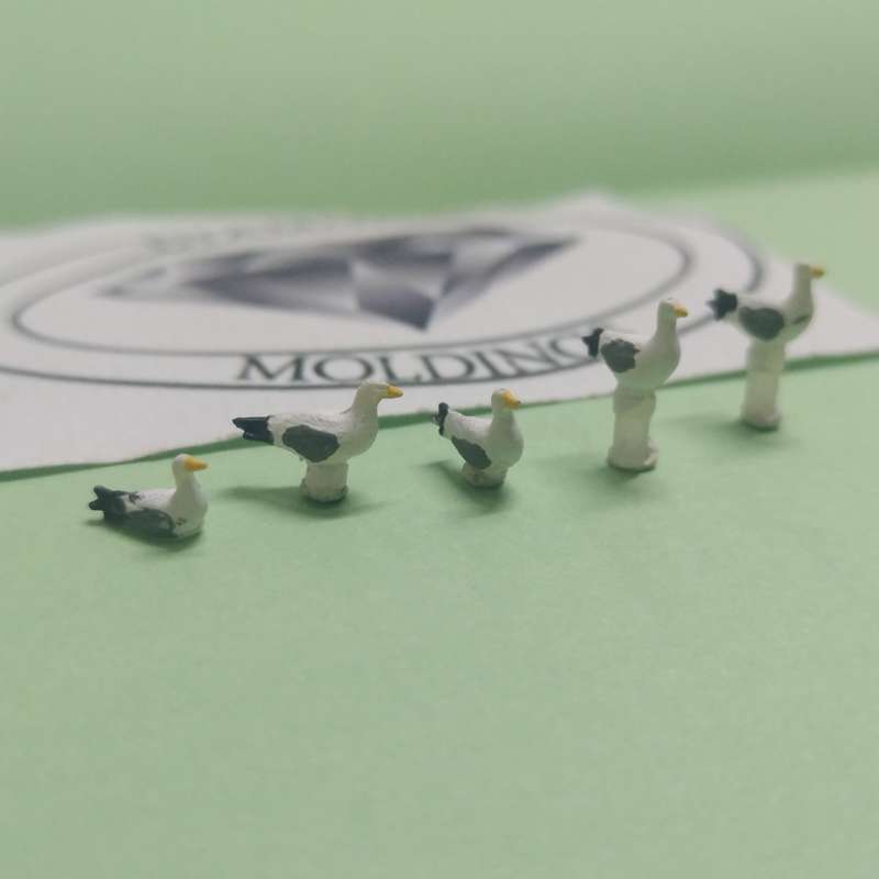 Model Trains 1:87 HO - Animals - Seagulls (pack of 5)