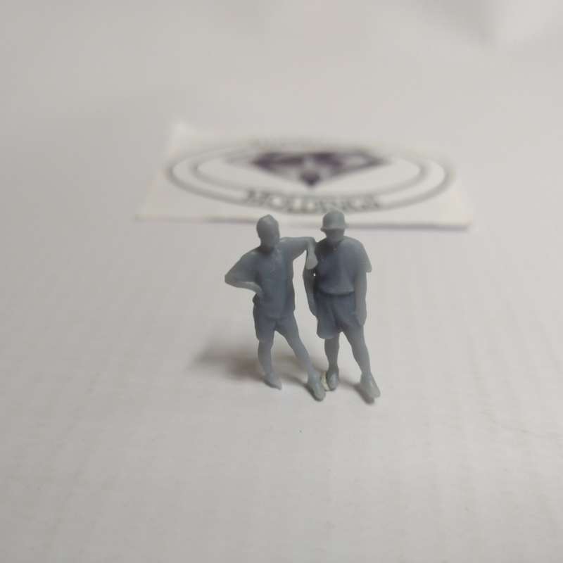 Model Trains 1:87 HO - Figures Boet & Boet (Unpainted)
