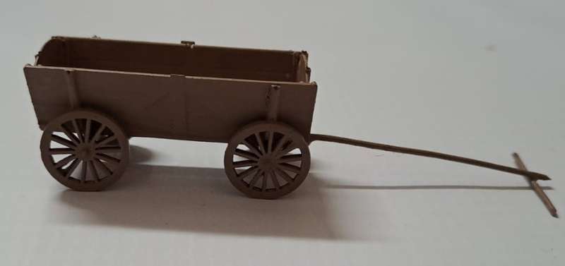 Model Trains 1:87 HO Wagon.