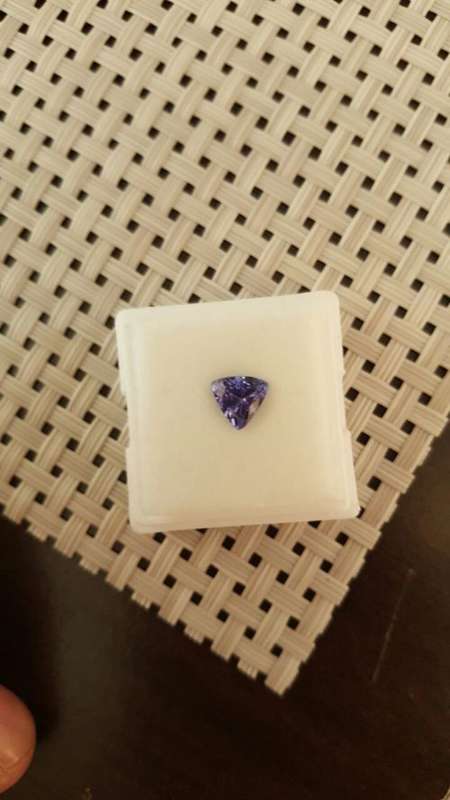 Tanzanite 1.08Cts .100% Natural