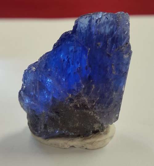 103.45Cts NATURAL VIOLET BLUE TANZANITE MAGNIFICENT UNTREATED SPECIMEN ROUGH