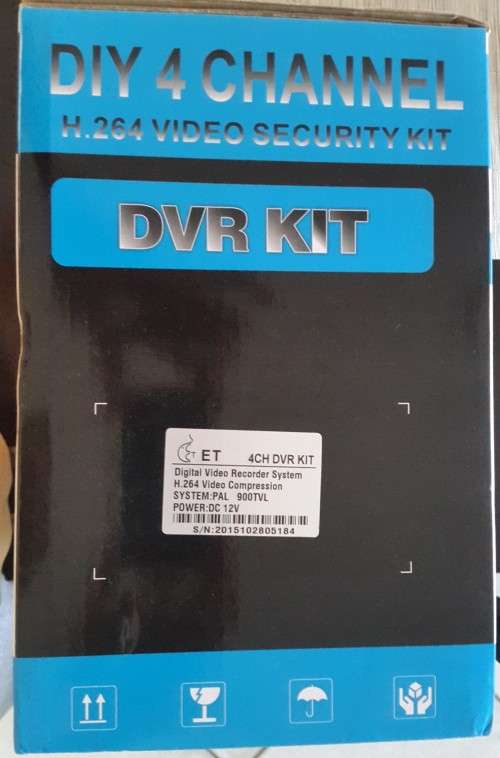 CCTV 4 CHANNEL SET