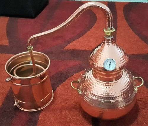Distillery 5 liter * Alambicco * Alambique * Alembic * Still * Moonshine copper