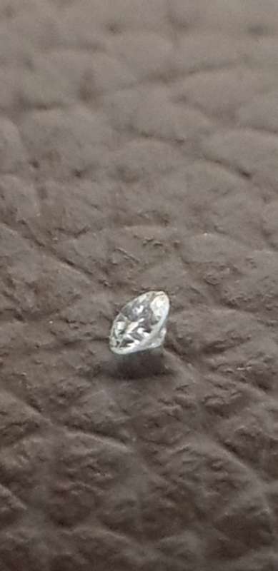 Certified Diamond 0.03Cts 1Pcs GH Color SI1 Natural Loose White Diamond