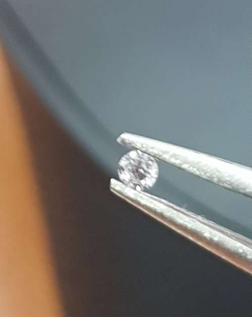 0.03Cts DIAMONDS SPARKLING FANCY WHITE COLOR NATURAL