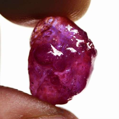 12.11 Ct. Rough Ruby Natural Top Blood Red Madagascar Fabulous