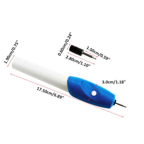 Mini Engraving Pen Jewellery Metal Plastic Glass Wood Engraver Pen Carve