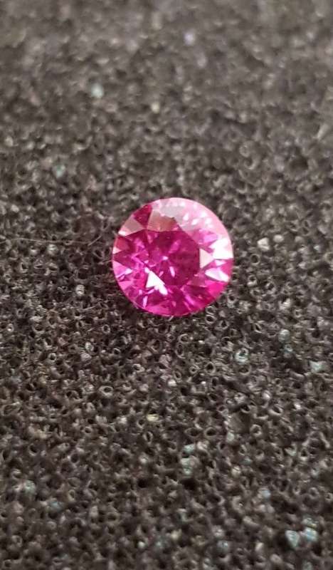 Certified**HOT**Pink Mahenge Spinel 1.19Ct. Ravishing Color & Full Sparkling!