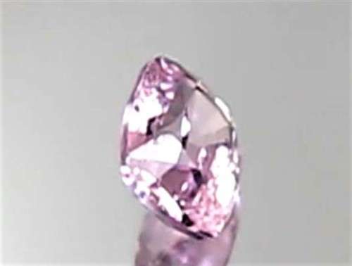 1.24CT CUSTOM CUSHION CUT, GLITTERING LUSTER UNHEATED PINK SPINEL, BURMA