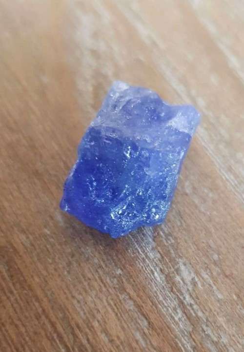 Rough 40.90ct  Tanzanite Purplish Blue 100% Natural