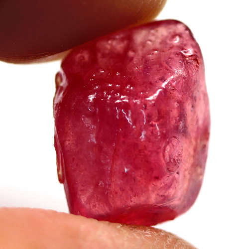 11.72 Ct. Rough Ruby Natural Reddish Pink