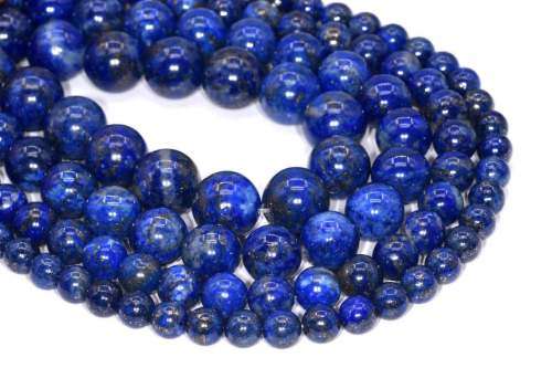 Lapis Lazuli Beads Grade A Genuine Natural Gemstone  10MM