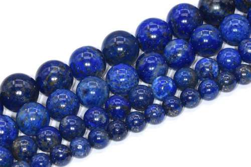 Lapis Lazuli Beads Grade A Genuine Natural Gemstone  10MM