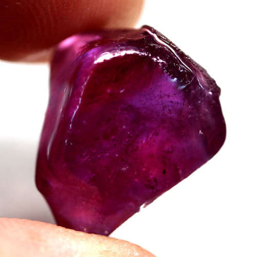 28.02 Ct. Rough Ruby Natural Purple Red Breathtaking Madagascar