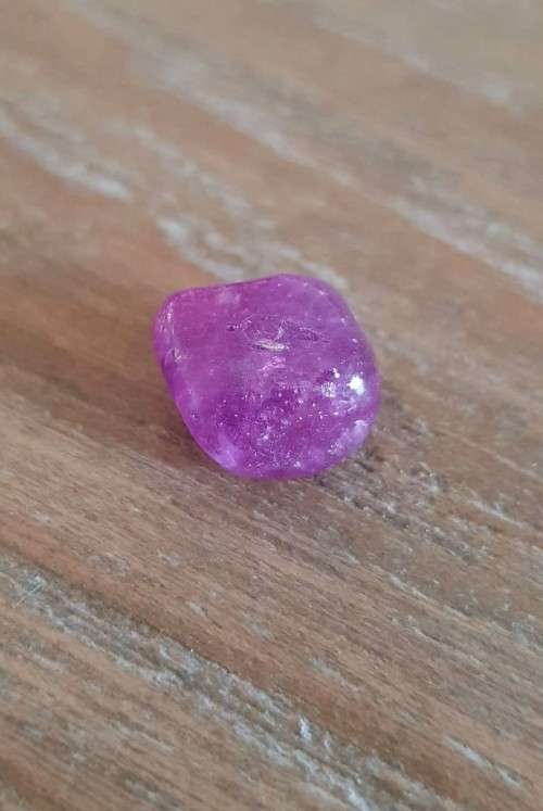 24.58 Ct. Rough Ruby Natural Pinkish  Mozambique