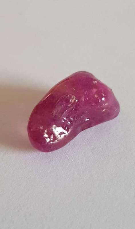 13.96Ct. Rough Ruby Natural Red  Mozambique