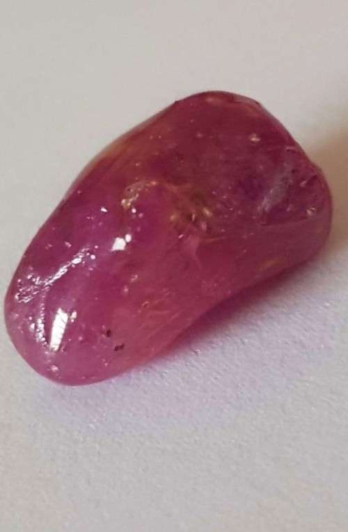 13.96Ct. Rough Ruby Natural Red  Mozambique