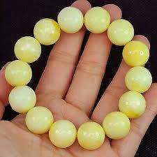 FLASHING BUTTERSCOTCH Amber Bracelet 26g