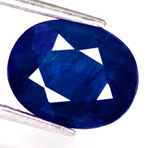 4.40 Ct. Sapphire Natural Oval Facet Blue Color Captivating Madagascar