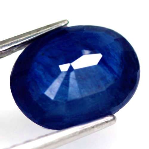 4.40 Ct. Sapphire Natural Oval Facet Blue Color Captivating Madagascar