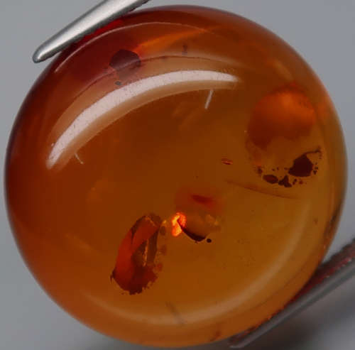 9.31Ct.Real Natural BIG Gold Yellow Amber Poland Oval Cabochon