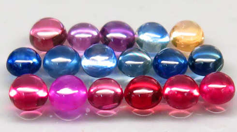 0.10Ct.  Sapphire Cab.2.3mm Fancy Color