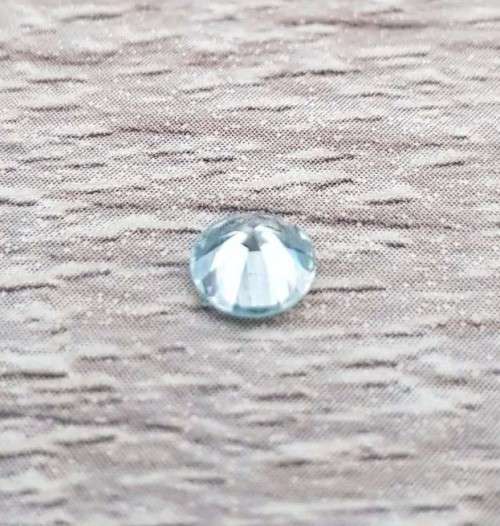 0.97ct MOISSANITE VVS1 BLUE COLOR 1Pcs  LOOSE