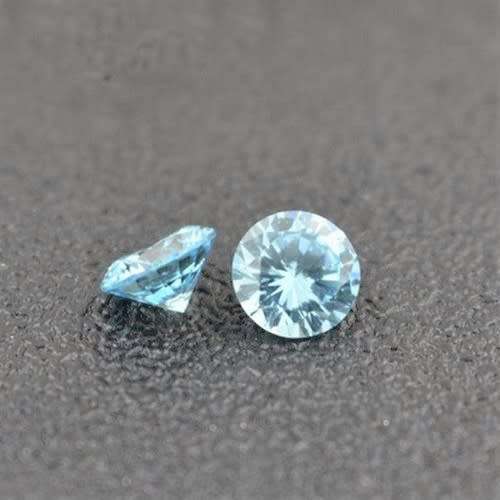 0.97ct MOISSANITE VVS1 BLUE COLOR 1Pcs  LOOSE