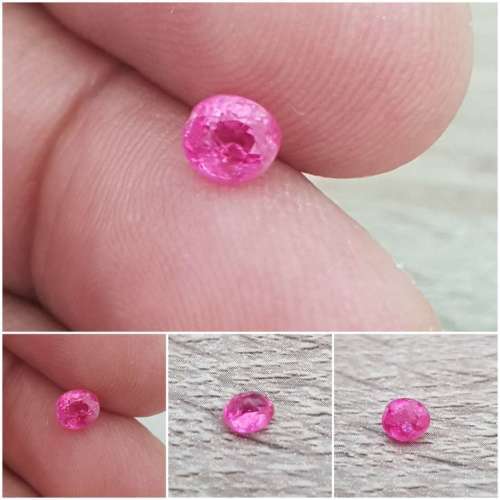 **HOT**Pink Spinel 0.78Ct. Oval Tanzania Mahenge