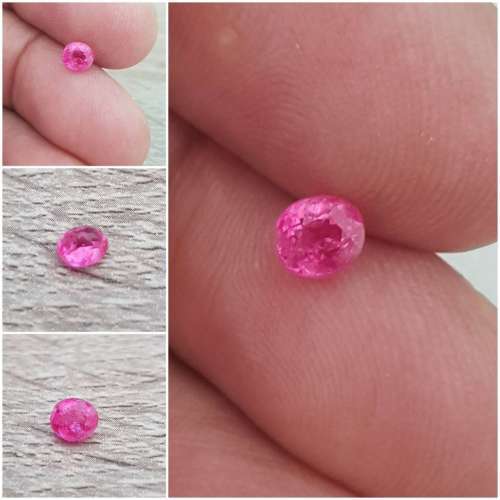 **HOT**Pink Spinel 0.78Ct. Oval Tanzania Mahenge
