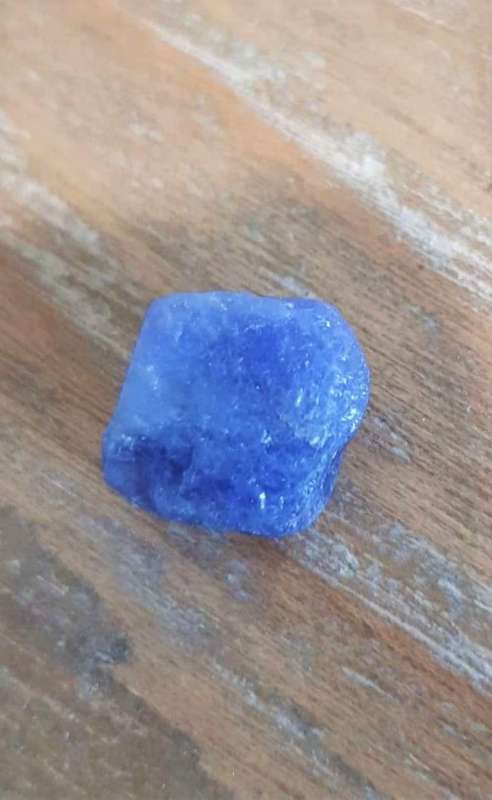 Tanzanite Rough 16.10ct  Purplish Blue 100% Natural