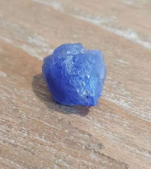 Tanzanite Rough 24.65ct  Purplish Blue 100% Natural