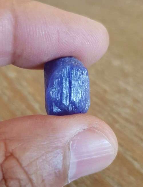 Tanzanite Rough 16.90ct  Purplish Blue 100% Natural