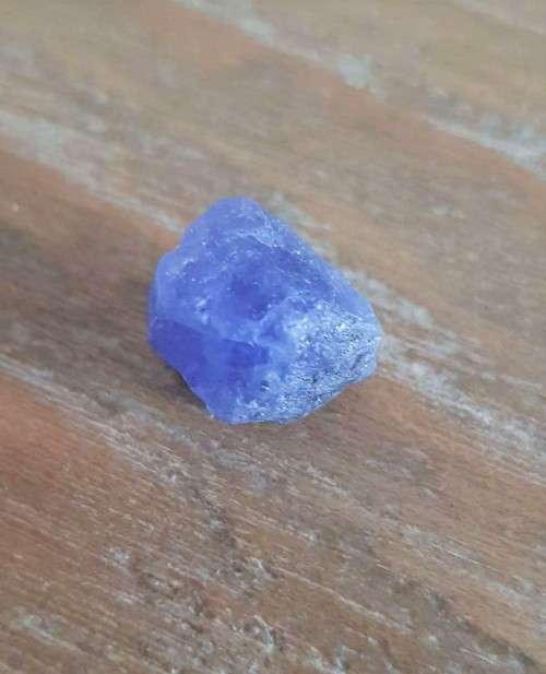 Tanzanite Rough 18.77ct  Purplish Blue 100% Natural