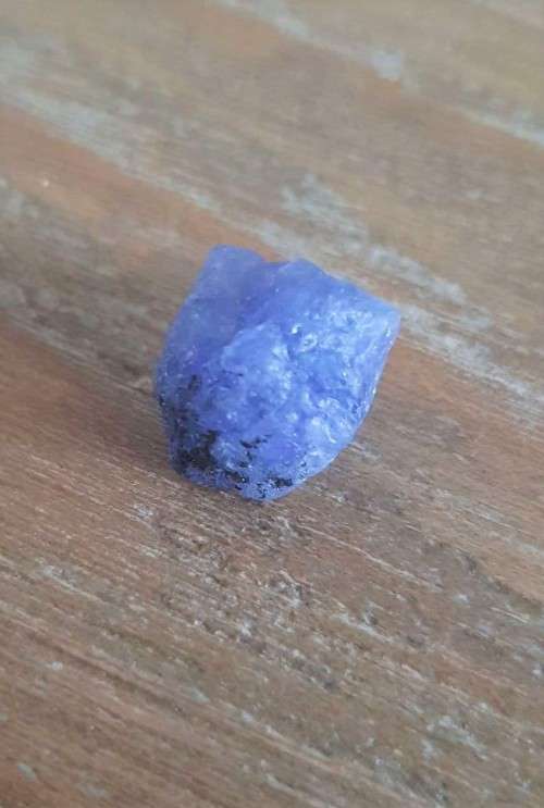 Tanzanite Rough 18.77ct  Purplish Blue 100% Natural