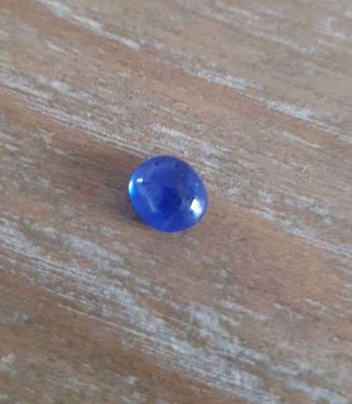 3.66Cts NATURAL BLUE SAPPHIRE 0VAL LOOSE GEMSTONE