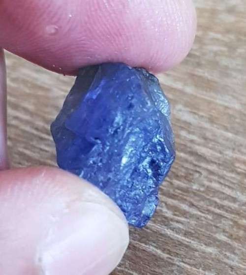 Tanzanite Rough 27.70cts  Purplish Blue 100% Natural