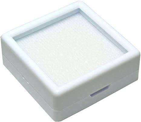 **Gem Boxes** 3x3cm Gem Display plastic box Storage for Gemstones 10 Boxes