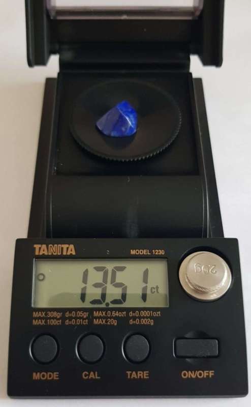 LAPIS LAZULI 13.51Cts ROUGH GEMSTONES NATURAL**AFGAN**