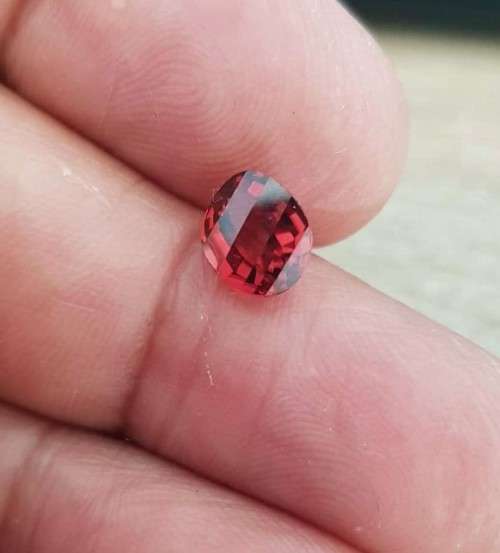 2.32Ct. Imperial Red Zircon Very Good Color & Nice Shape! Natural Tanzania