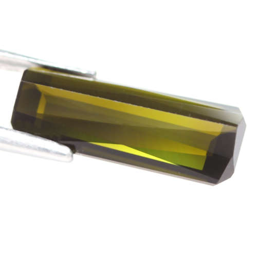 2.28Ct. Tourmaline Natural Scissor Cut Neon Green Good Color Attractive! Nigeria