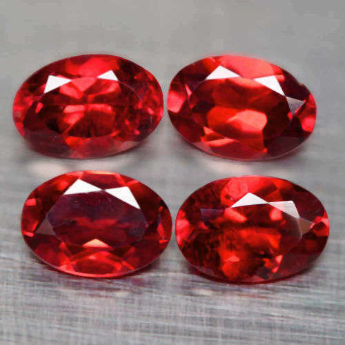 1.07Ct. Rhodolite Natural Oval Hot Pink Purple Good Color Garnet