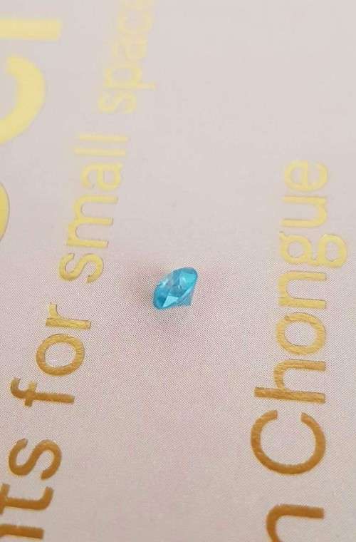 "CERTIFIED" Diamond  0.55Cts   Round Sky Blue Loose Natural Diamond