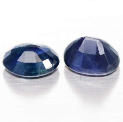 0.96Ct. Sapphire Oval Greenish Blue Only Heated Natural