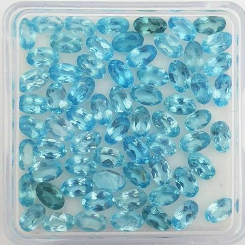 Apatite 0.25 Cts Oval Cut Natural Loose Gemstone 1 Pcs 3*5 MM
