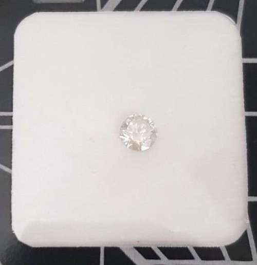 "CERTIFIED" Diamond  1.02Cts  Light Yellow Round Natural Diamond